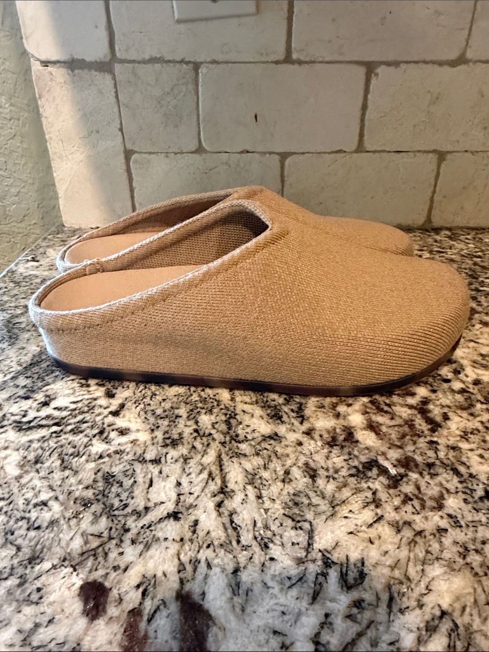 Rothy's Cozy Slip-On Shoes in Butternut - Picture 4 of 11
